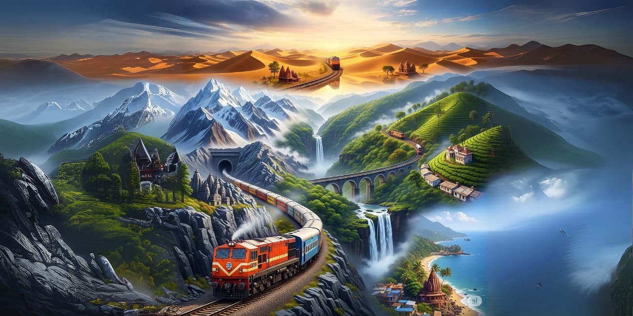 7 Most Scenic Train Journeys in India You Must Experience Once in a Lifetime